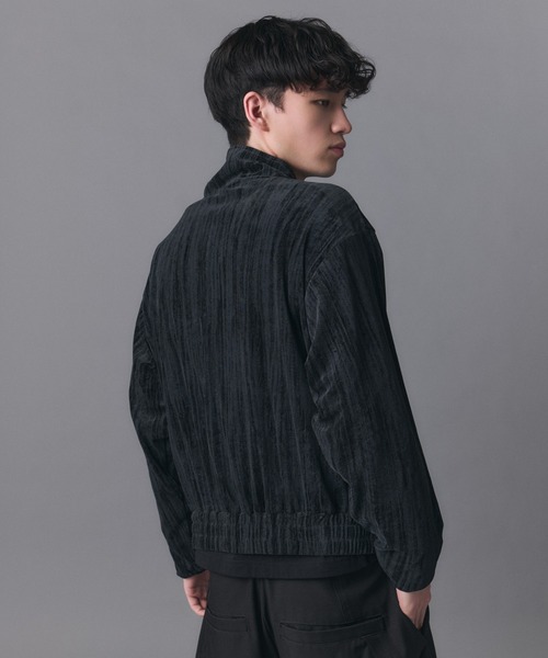 Confirm（コンファーム）の「Crushed Velvet Blouson / クラッシュベルベットブルゾン メンズ レディース ユニセックス（ブルゾン・メンズ・ネイビー/ブラック・S/M/L）」の17枚目の写真