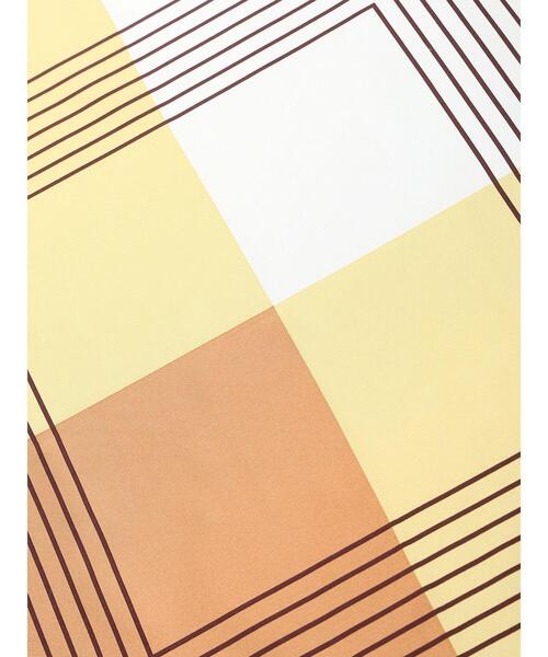 Te chichi（テチチ）の「幾何柄シルクスカーフ（ネックレス・レディース・ベージュ/イエロー/ブルー・F）」の16枚目の写真