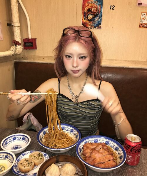 THE MYSTERIOUS HOTEL（ザミステリアスホテル）の「LACE STRIPE CORSET [KHAKI]（Tシャツ/カットソー・レディース・その他・FREE）」の8枚目の写真