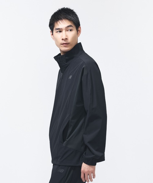 NEW BALANCE(ニューバランス)の「【New Balance×アルペン限定モデル】ニューバランス New Balance ファブリックコンビスタンドカラージャケット(ナイロンジャケット・メンズ・グレー/ブラック・S/M/L/LL/3L)」の12枚目の写真