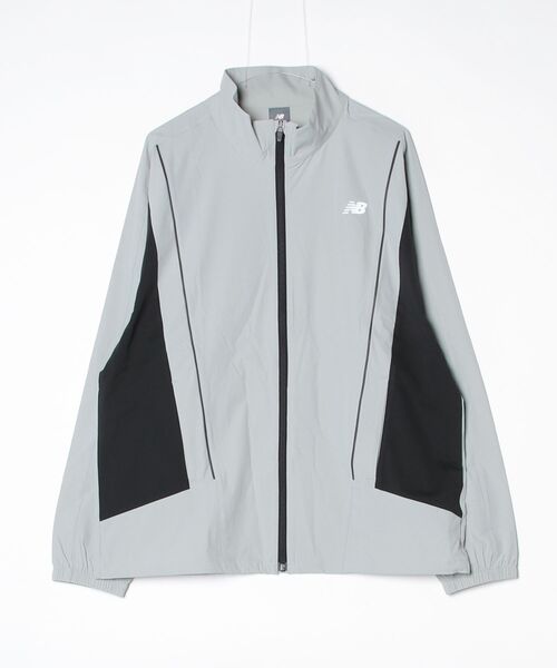 NEW BALANCE(ニューバランス)の「【New Balance×アルペン限定モデル】ニューバランス New Balance ファブリックコンビスタンドカラージャケット(ナイロンジャケット・メンズ・グレー/ブラック・S/M/L/LL/3L)」の18枚目の写真