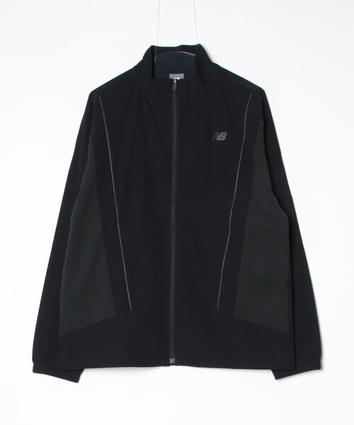 NEW BALANCE(ニューバランス)の「【New Balance×アルペン限定モデル】ニューバランス New Balance ファブリックコンビスタンドカラージャケット(ナイロンジャケット・メンズ・グレー/ブラック・S/M/L/LL/3L)」の17枚目の写真