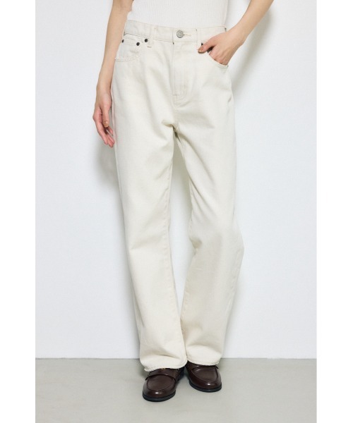 AZUL by moussy(アズールバイマウジー)の「【シリーズ累計最速で1,000本突破!】【サイズ,身長別画像あり】AZUL DENIM ストレートデニム ロング丈(デニムパンツ・レディース・ライトブルー/アイボリー・25inch/24inch/27inch/26inch)」の20枚目の写真