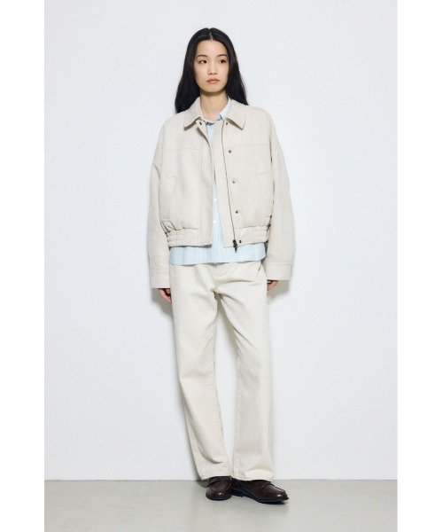 AZUL by moussy(アズールバイマウジー)の「【シリーズ累計最速で1,000本突破!】【サイズ,身長別画像あり】AZUL DENIM ストレートデニム ロング丈(デニムパンツ・レディース・ライトブルー/アイボリー・25inch/24inch/27inch/26inch)」の21枚目の写真