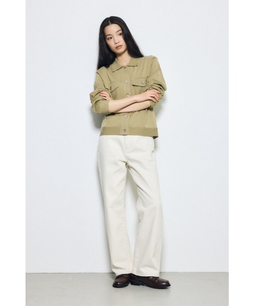 AZUL by moussy(アズールバイマウジー)の「【シリーズ累計最速で1,000本突破!】【サイズ,身長別画像あり】AZUL DENIM ストレートデニム ロング丈(デニムパンツ・レディース・ライトブルー/アイボリー・25inch/24inch/27inch/26inch)」の22枚目の写真