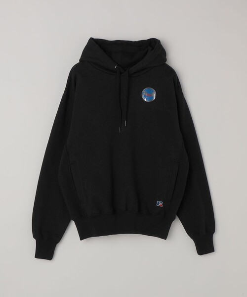 Russell Athletic(ラッセルアスレティック)の「RUSSELL ATHLETIC: PRO COTTON ヘビーウェイトスウェットパーカー(スウェット・メンズ・ライトグレー/ネイビー/ブラック・MEDIUM/LARGE)」の1枚目の写真