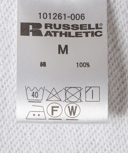 Russell Athletic(ラッセルアスレティック)の「RUSSELL ATHLETIC: PRO COTTON ヘビーウェイトスウェットパーカー(スウェット・メンズ・ライトグレー/ネイビー/ブラック・MEDIUM/LARGE)」の12枚目の写真