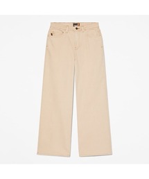 Timberland | デニム ワイド レッグ パンツ レディース(デニムパンツ)