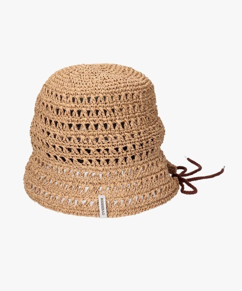 OVERRIDE（オーバーライド）の「OVERRIDE  PAPER CROCHET MARINE HAT / オーバーライド（ハット・レディース・ブラック/レッド/ベージュ・58cm）」の16枚目の写真