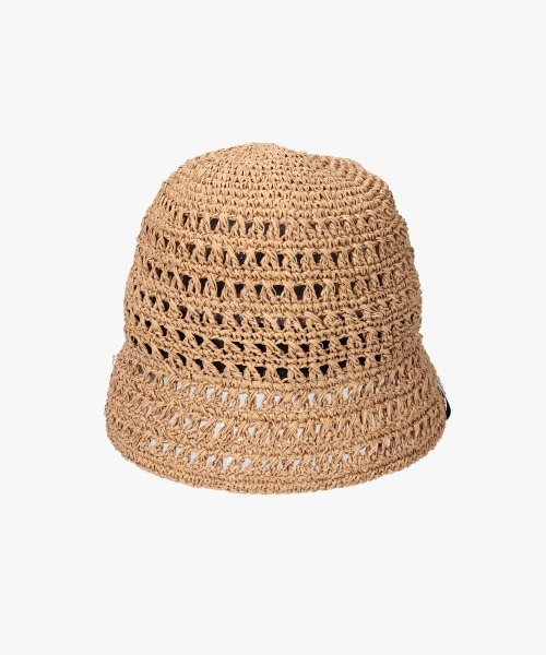 OVERRIDE（オーバーライド）の「OVERRIDE  PAPER CROCHET MARINE HAT / オーバーライド（ハット・レディース・ブラック/レッド/ベージュ・58cm）」の17枚目の写真