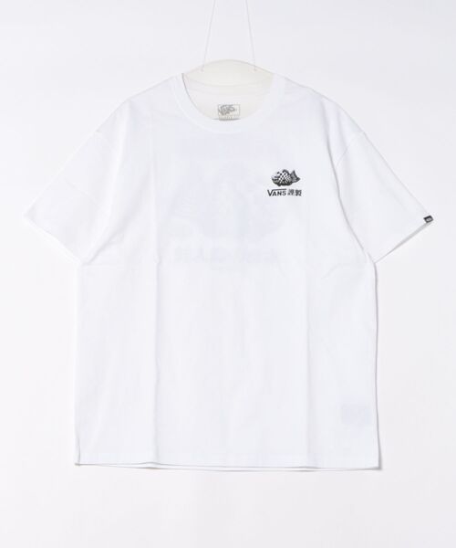 VANS(バンズ)の「VANS ヴァンズ TAIYAKI SS TEE ショートスリーブ VN0011Y4WHT ABC-MART限定 WHITE(Tシャツ/カットソー・メンズ・ホワイト・SMALL/MEDIUM/LARGE/X-LARGE/XX-LARGE)」の1枚目の写真