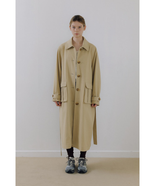 MAGNET ARCHIVE(マグネット アーカイブ)の「Kenny Twill Trench Coat (Beige)(トレンチコート・レディース・その他・FREE)」の1枚目の写真
