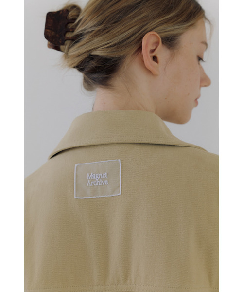 MAGNET ARCHIVE(マグネット アーカイブ)の「Kenny Twill Trench Coat (Beige)(トレンチコート・レディース・その他・FREE)」の4枚目の写真