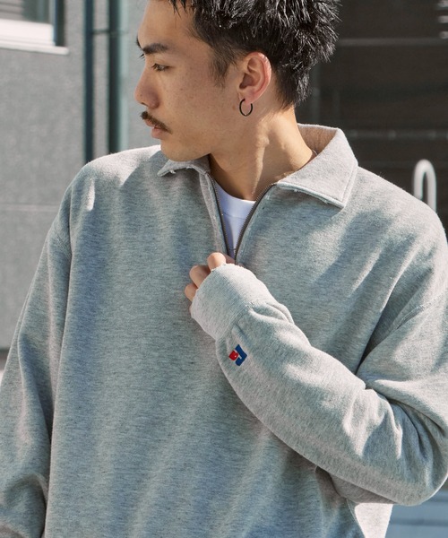 Russell Athletic/ラッセルアスレティック VTG Tri-Blend Sweat Half