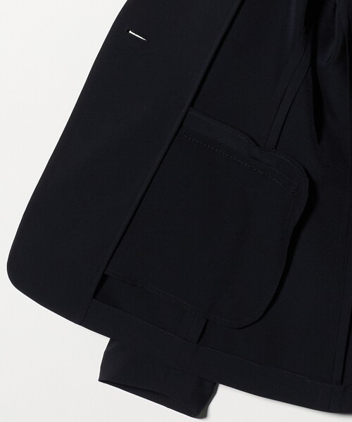 UNITED ARROWS(ユナイテッドアローズ)の「FEEL CLEAN Vノーカラー ジャケット ‐防しわ ストレッチ UVカット‐(テーラードジャケット・レディース・ネイビー/ブラック・38/36/34/40)」の19枚目の写真