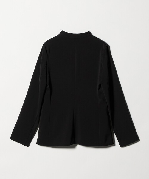 UNITED ARROWS(ユナイテッドアローズ)の「FEEL CLEAN Vノーカラー ジャケット ‐防しわ ストレッチ UVカット‐(テーラードジャケット・レディース・ネイビー/ブラック・38/36/34/40)」の22枚目の写真