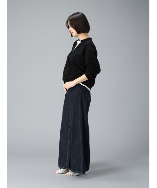 fifth（フィフス）の「バギーワイドデニム（デニムパンツ・レディース・インディゴブルー・M）」の5枚目の写真