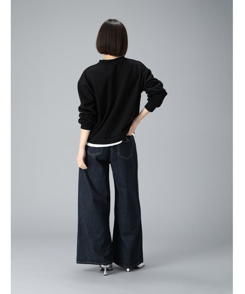 fifth（フィフス）の「バギーワイドデニム（デニムパンツ・レディース・インディゴブルー・M）」の6枚目の写真