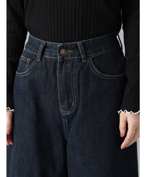 fifth（フィフス）の「バギーワイドデニム（デニムパンツ・レディース・インディゴブルー・M）」の20枚目の写真