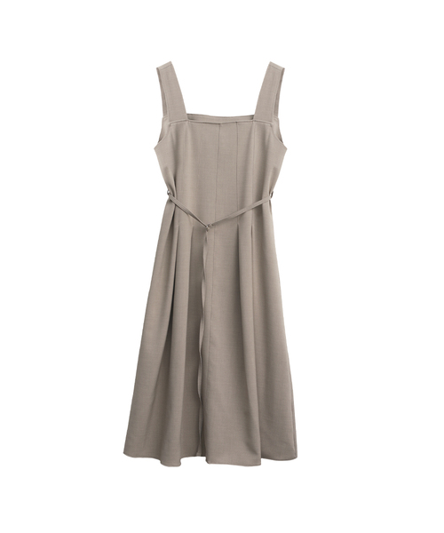 SLOWLOLLI（スローローリ）の「Minimal square dress_3 Colors（ワンピース・レディース・ブラック/グレー/Beige・FREE）」の3枚目の写真