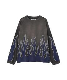 WHITELAND（ホワイトランド）の「WHITELAND/ホワイトランド/HOTFIX FIRE L/S TEE（Tシャツ/カットソー）」