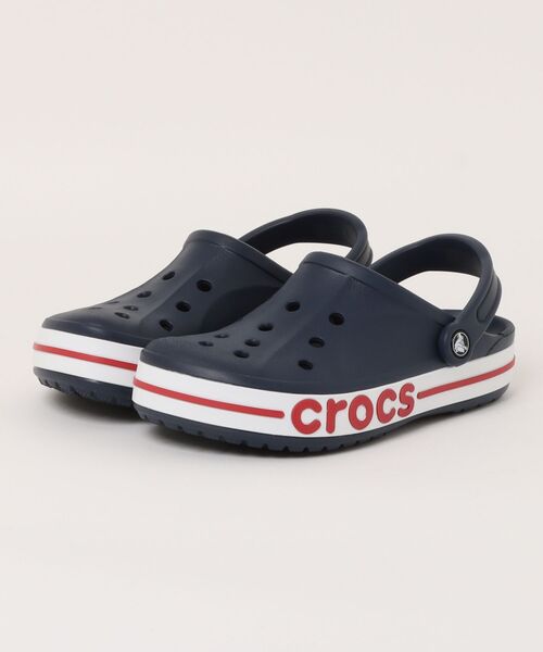 crocs(クロックス)の「【crocs】Bayaband Clog(サンダル・メンズ・ブラック×ホワイト/グレー/ネイビー・25.0cm/26.0cm/27.0cm/28.0cm)」の3枚目の写真