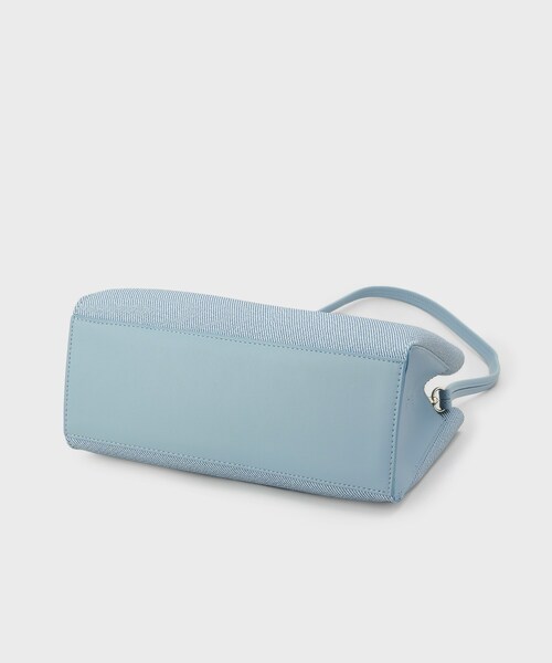 index（インデックス）の「2WAYカシメデザインミドルトート（トートバッグ・レディース・ブラック/ベージュ/サックスブルー系4・00）」の15枚目の写真