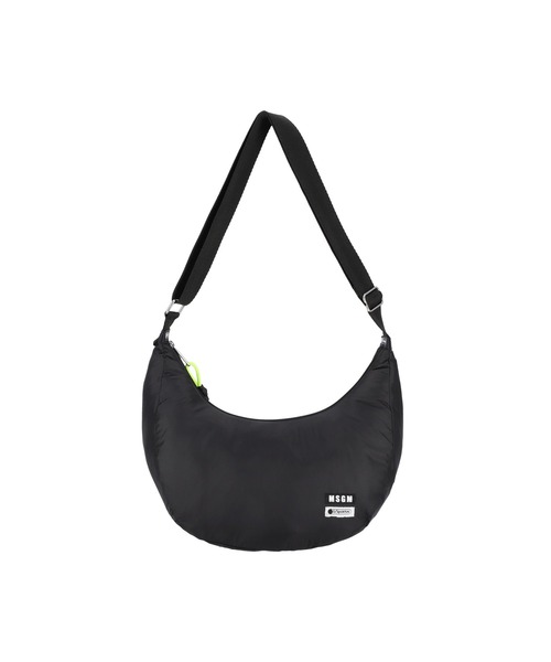 MSGM(エムエスジーエム)の「【MSGM×LeSportsac】Medium Crescent Bag(ショルダーバッグ・レディース・ブラック・ONE SIZE)」の1枚目の写真