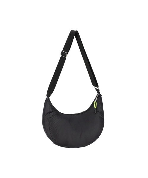 MSGM(エムエスジーエム)の「【MSGM×LeSportsac】Medium Crescent Bag(ショルダーバッグ・レディース・ブラック・ONE SIZE)」の2枚目の写真