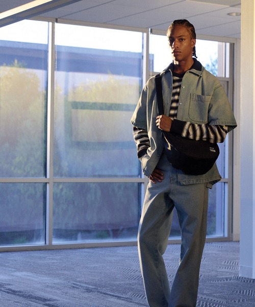 MSGM(エムエスジーエム)の「【MSGM×LeSportsac】Medium Crescent Bag(ショルダーバッグ・レディース・ブラック・ONE SIZE)」の8枚目の写真