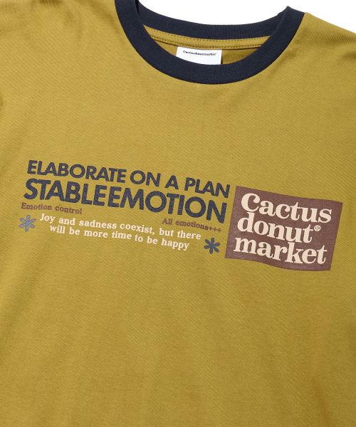CACTUSDONUTMARKET（カクタスドーナツマーケット）の「Emotion LS Tee - Mustard（Tシャツ/カットソー・メンズ・その他・MEDIUM/LARGE）」の5枚目の写真