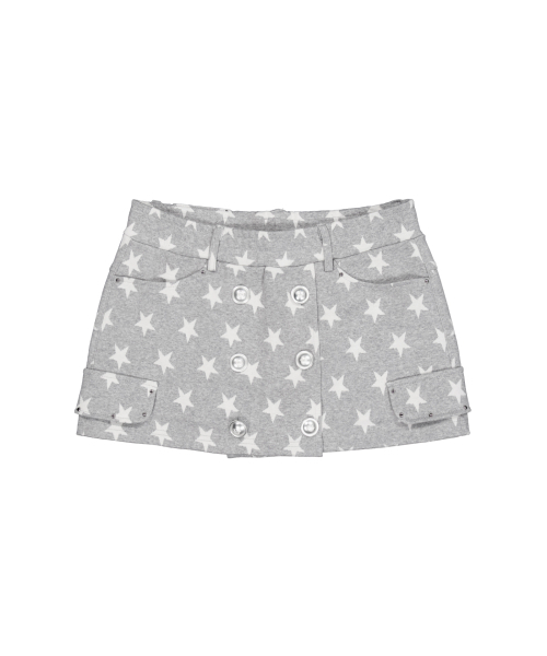 SETUP-EXE(セットアップイーエックスイー)の「STAR DOUBLE BUTTON SKIRT PANTS / GRAY(スカート・レディース・その他・SMALL/MEDIUM)」の8枚目の写真