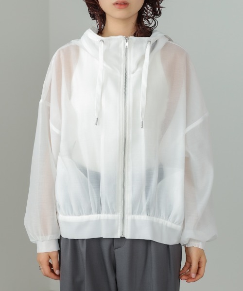 Bab(バブ)の「【再販決定!】フード付きボリュームマウンテンパーカー(パーカー・レディース・グレイッシュベージュ/ブラック/アイボリー・FREE)」の11枚目の写真