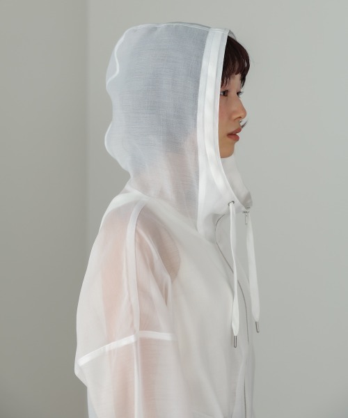 Bab(バブ)の「【再販決定!】フード付きボリュームマウンテンパーカー(パーカー・レディース・グレイッシュベージュ/ブラック/アイボリー・FREE)」の17枚目の写真