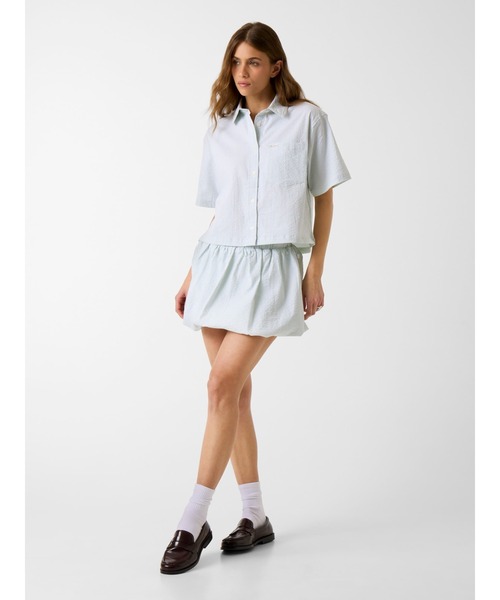 GUESS JEANS(ゲスジーンズ)の「GUESS JEANS BOXY Pocket Shirt シャツ ブラウス(シャツ/ブラウス・レディース・ライトグレー・X-SMALL/SMALL/MEDIUM)」の4枚目の写真
