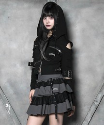 LAZYSLAY（レイジースレイ）の「フード付きカットパーカー（パーカー）」