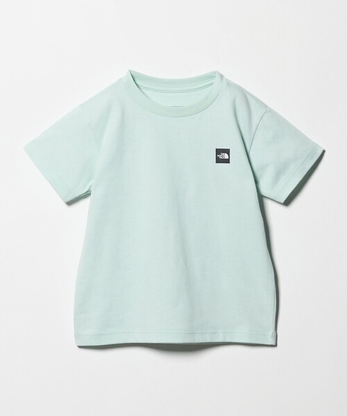 THE NORTH FACE(ザノースフェイス)の「【WEB限定】<THE NORTH FACE>スモールボックス ロゴTシャツ 110cm-120cm(Tシャツ/カットソー・キッズ・ライム/ホワイト/ネイビー・120cm/110cm)」の3枚目の写真