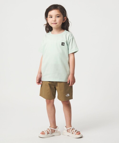 THE NORTH FACE(ザノースフェイス)の「【WEB限定】<THE NORTH FACE>スモールボックス ロゴTシャツ 110cm-120cm(Tシャツ/カットソー・キッズ・ライム/ホワイト/ネイビー・120cm/110cm)」の5枚目の写真