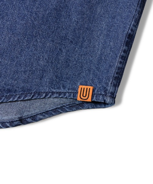 UNIVERSAL OVERALL(ユニバーサルオーバーオール)の「UNIVERSAL OVERALL DENIM L/S SHIRT(シャツ/ブラウス・メンズ・ライトインディゴブルー/インディゴブルー・L/M/XL)」の9枚目の写真
