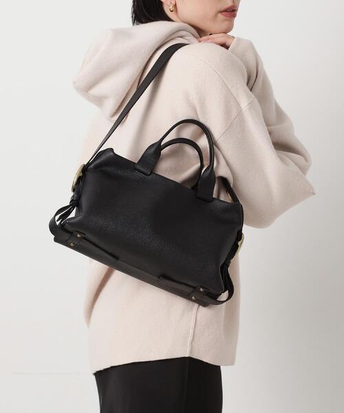 TOFF&LOADSTONE（トフアンドロードストーン）の「Easy Boston（イージーボストン）（ボストンバッグ・レディース・ブラック/ホワイト系/グレー系その他6/ブラウン系その他2/シルバー/サンドベージュ・00）」の9枚目の写真