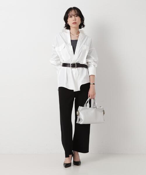 TOFF&LOADSTONE（トフアンドロードストーン）の「Easy Boston（イージーボストン）（ボストンバッグ・レディース・ブラック/ホワイト系/グレー系その他6/ブラウン系その他2/シルバー/サンドベージュ・00）」の10枚目の写真