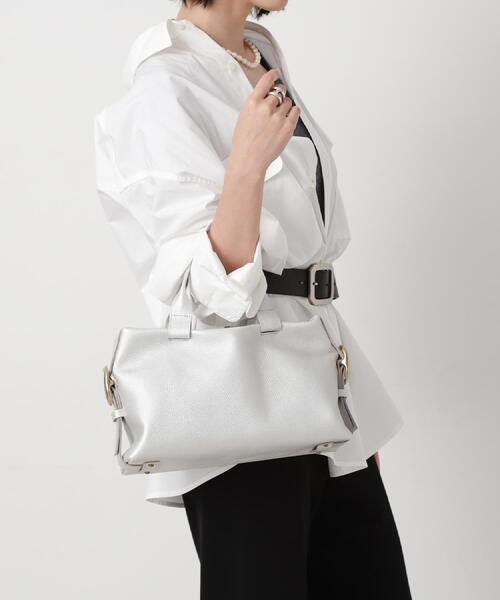 TOFF&LOADSTONE（トフアンドロードストーン）の「Easy Boston（イージーボストン）（ボストンバッグ・レディース・ブラック/ホワイト系/グレー系その他6/ブラウン系その他2/シルバー/サンドベージュ・00）」の11枚目の写真