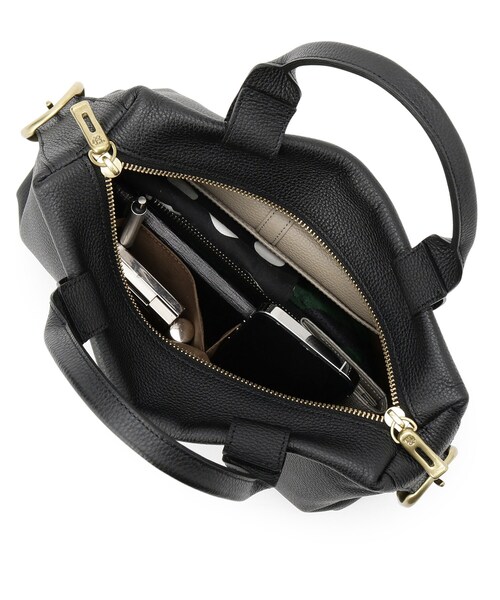 TOFF&LOADSTONE（トフアンドロードストーン）の「Easy Boston（イージーボストン）（ボストンバッグ・レディース・ブラック/ホワイト系/グレー系その他6/ブラウン系その他2/シルバー/サンドベージュ・00）」の21枚目の写真