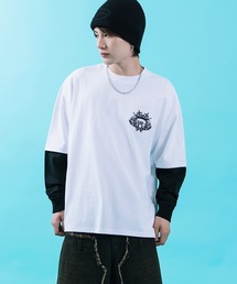 Daily russet | 【RUSS-K】フェイクレイヤード カットソー(Tシャツ/カットソー)