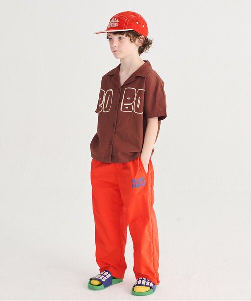 BOBO CHOSES（ボボショーズ）の「Bobo Choses Thin 半袖シャツ【キッズ】（シャツ/ブラウス・キッズ・ブラウン・100/110/120/130）」の3枚目の写真