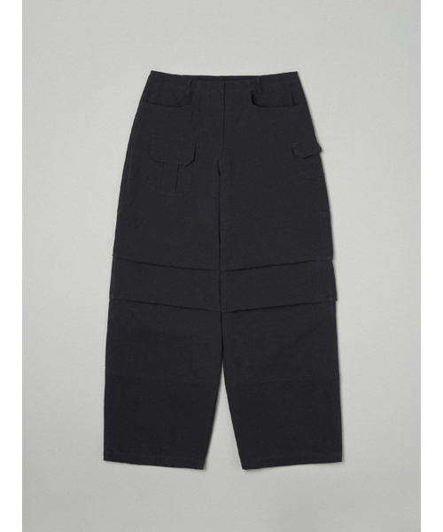 FRIVER07（フリバー07）の「Parachute cargo washed pants [FRSP05PT04]_Charcoal（その他パンツ・レディース・チャコール・SMALL/MEDIUM）」の2枚目の写真