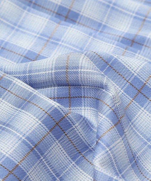 AIMABLE(エマーブル)の「【カレッジ風】ナンバリングロゴチェックプリーツワンピース(100ー140cm)(ワンピース・キッズ・サックスブルー/ブラック・140/130/120/110/100)」の9枚目の写真