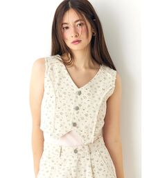 CALNAMUR | ツイルフワラーベスト(ベスト)