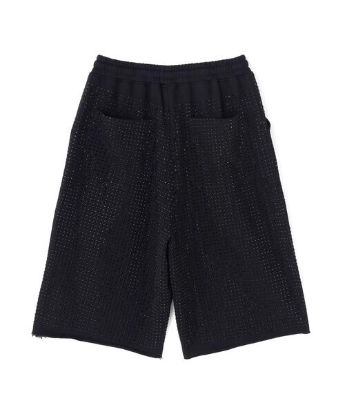 DANKE SCHON（ダンケシェーン）の「DankeSchon/ダンケシェーン/LINESTONE SHORTS（スウェットパンツ・メンズ・ブラック・M/L）」の6枚目の写真
