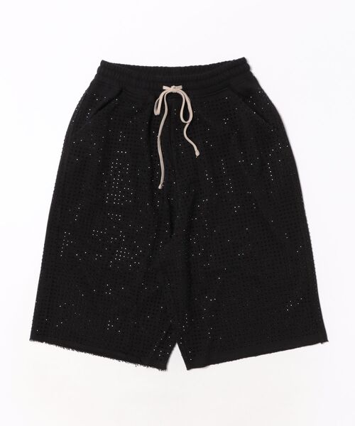 DANKE SCHON（ダンケシェーン）の「DankeSchon/ダンケシェーン/LINESTONE SHORTS（スウェットパンツ・メンズ・ブラック・M/L）」の5枚目の写真